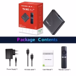 TX60 PRO 14K ULTRA HD SMART ANDROID TV BOX WITH VOICE CONTROL REMOTE