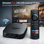 Amazon Fire 24K UHD Android TV Box with Voice Remote