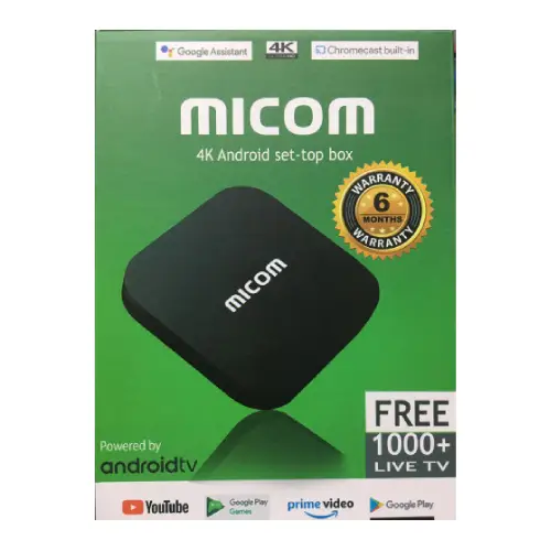 Micom 4K Android Set-Top Box
