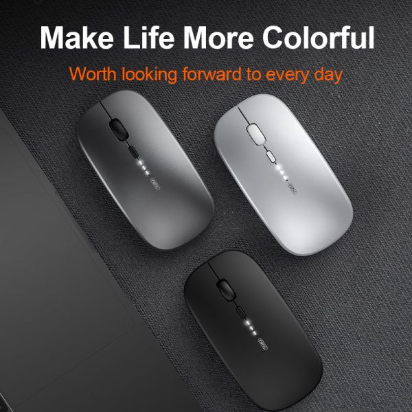 Inphic M1 Pro Wireless + Bluetooth 4.0/5.0 Dual Mode Office Mouse