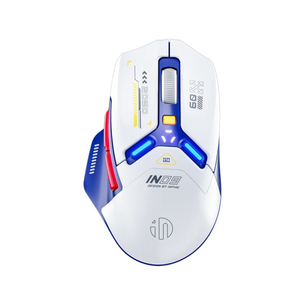 Inphic IN9 (Type-C Wired + 2.4G Wireless + Bluetooth 5.0) Triple-Mode Gaming Mouse